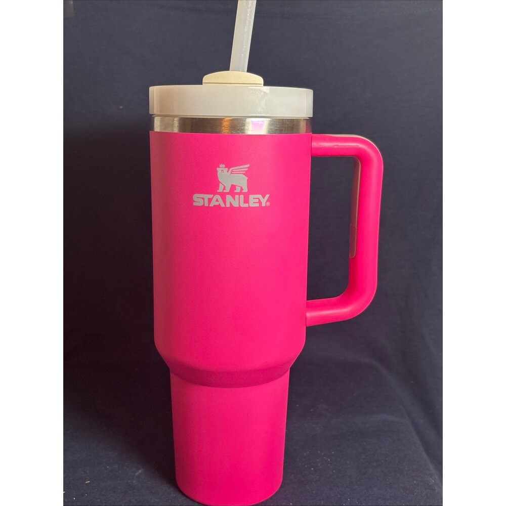 Stanley Quencher H2.0 FlowState 40 oz Tumbler  limited edition Neon Collection.